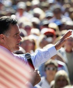 Czy Romney zmienia poglądy jak rękawiczki?