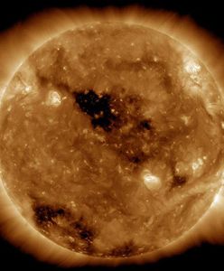 Strumień cząstek ze Słońca właśnie dotarł do Ziemi