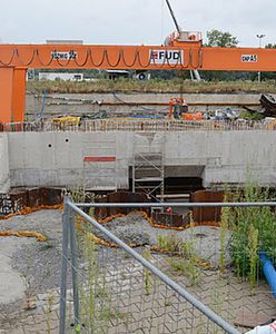 Wizja lokalna na budowie metra. Wisłostrada i Świętokrzyski nadal zamknięte