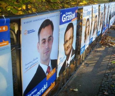 W Gdyni będzie mniej plakatów wyborczych. Miasto wprowadziło zakaz