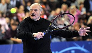 Aleh Barcewicz: najlepsza tenisistka świata daje rakiety Aleksandrowi Łukaszence