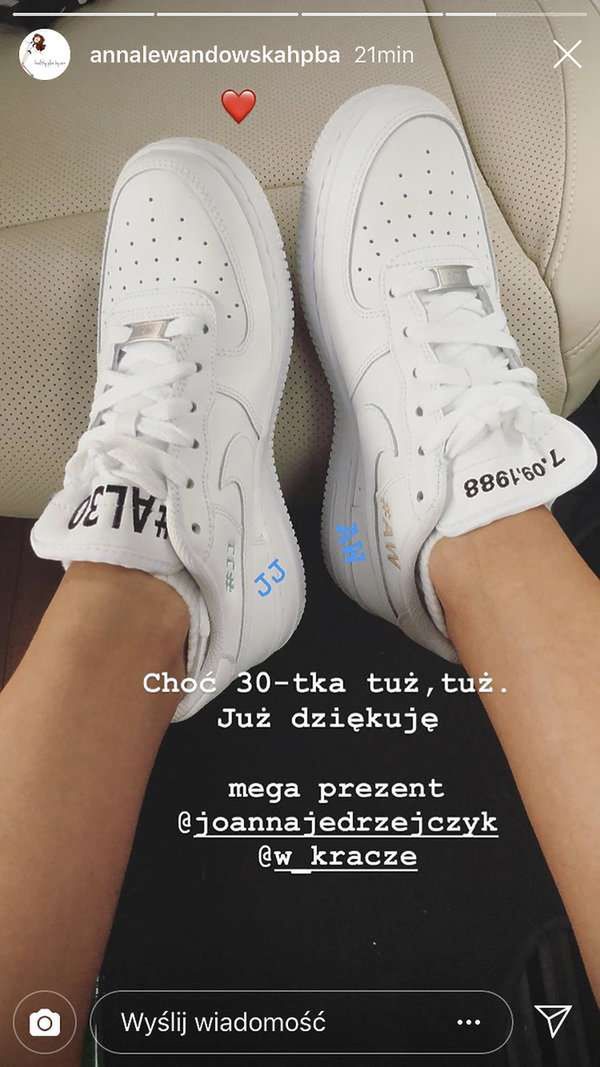 Anna Lewandowska pokazała prezenty urodzinowe
