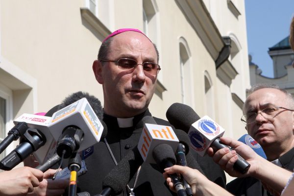 Sekretarz generalny Konferencji Episkopatu Polski bp Wojciech Polak