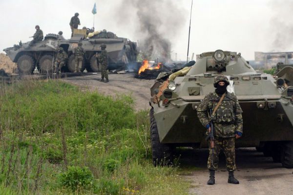 Armia odcięła główną drogę w kierunku Słowiańska