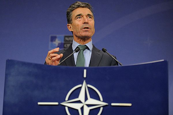 Sekretarz generalny NATO Anders Fogh Rasmussen