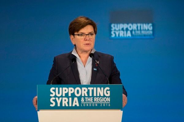 Londyn - Szydło rozmawiała o brexicie