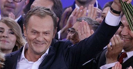 Premier Donald Tusk otrzymał Malinę!