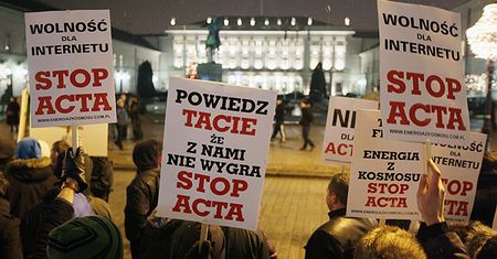 Tam dziś nie mogą protestować przeciw ACTA - dlaczego?
