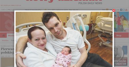 Polka pierwszym dzieckiem urodzonym w 2012 w NY
