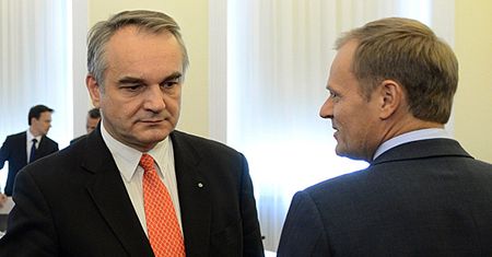 Donald Tusk i Waldemar Pawlak - bitwa czy zachachmęcenie?
