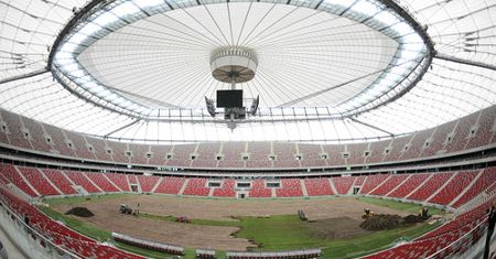 Prezydencka loża na Stadionie Narodowym. Był pomysł, by...