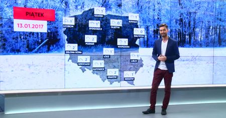 Prognoza pogody na 13 stycznia