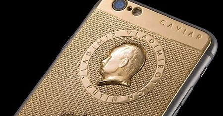 Złoty telefon z podobizną Putina bije rekordy sprzedaży. Cena? Astronomiczna