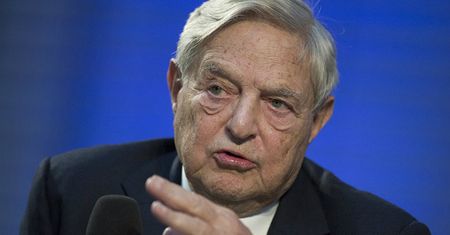 George Soros ostro o Donaldzie Trumpie