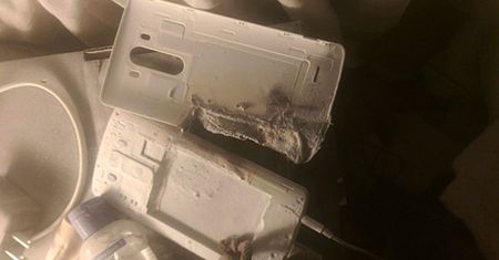 LG G3 wybuchło podczas ładowania