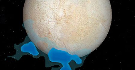 Kosmiczny Teleskop Hubble'a dostrzegł parę wodną nad księżycem Jowisza