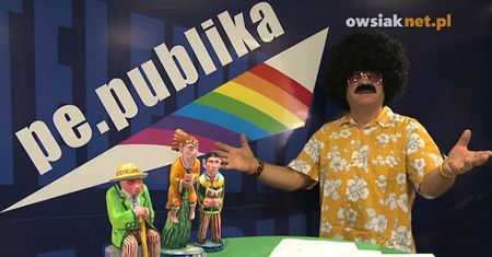 Jerzy Owsiak parodiuje TV Republikę? "Dla was powołaliśmy PE.PUBLIKĘ"