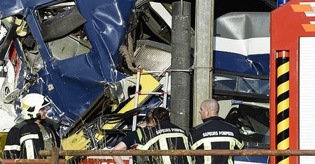 Zderzenie pociągów w Szwajcarii, są ranni