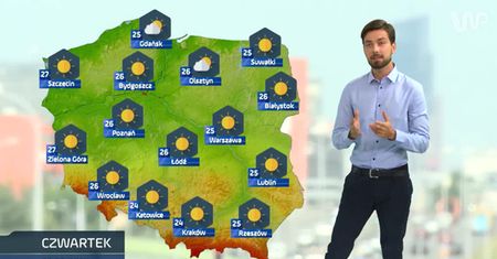 Prognoza pogody na 25 sierpnia (plus dwa kolejne dni)