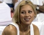Anna Kournikova i postacie z kreskówki