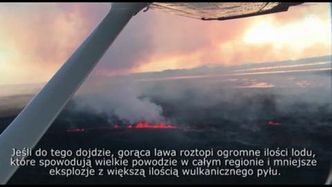 Wybuch wulkanu na Islandii