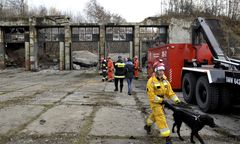 Zawalił się magazyn w Gdyni - w środku mogli być ludzie