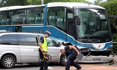 Wypadek autokaru przewożącego dzieci w Poroninie