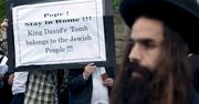 Protesty Żydów przed wizytą papieża w Izraelu