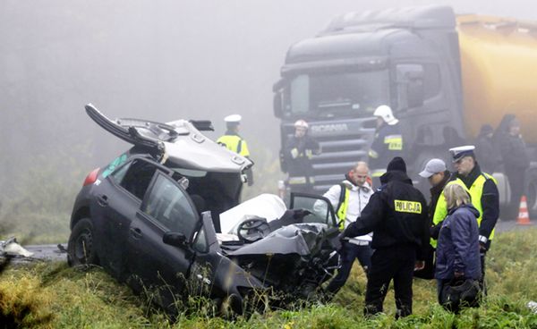 Tragiczny poranek w Lubuskiem - zginęły 3 osoby