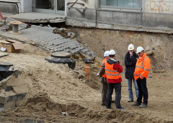 Osunięcie ziemi przy budowie II linii metra - są wyniki badań