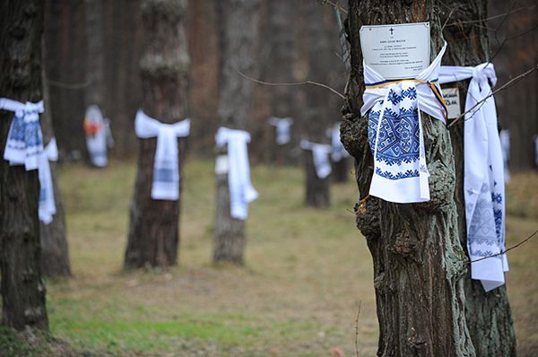 Cmentarz w podkojowskiej Bykowni to "drugi Katyń"