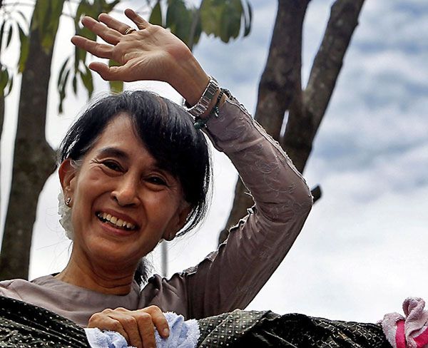 Aung San Suu Kyi zakończyła podróż po Europie