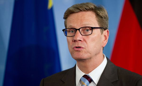 Szef dyplomacji Niemiec Guido Westerwelle przeciwny zniesieniu embarga na broń dla Syrii