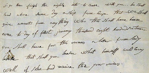 List Napoleona po angielsku sprzedany za 325 tys. euro