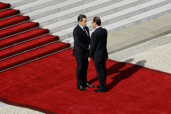 Francois Hollande zaprzysiężony na prezydenta