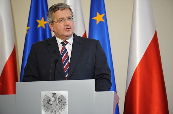 Bronisław Komorowski: związkowcy przekroczyli prawo, blokując sejm