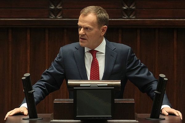 Donald Tusk z Wiktorem jako polityk roku