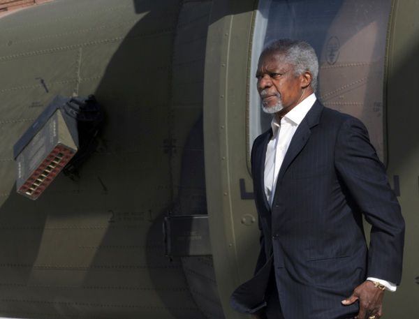 Kofi Annan w Teheranie