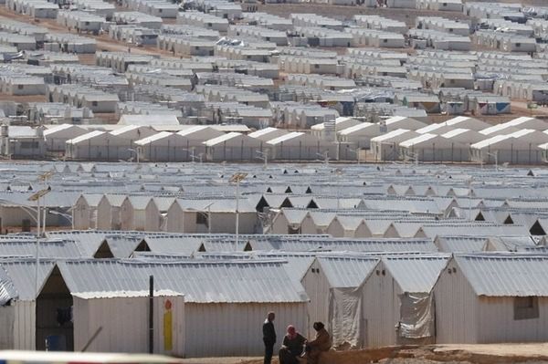 Zamach na obóz dla uchodźców w Jordanii