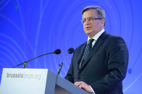 Komorowski: Zachód musi obrać wspólną strategię wobec Rosji