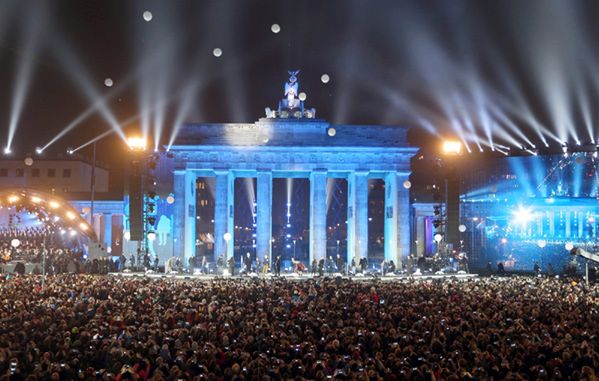 Berlin uczcił rocznicę upadku muru