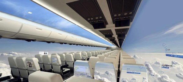 Tak będziemy latać w przyszłości? Brytyjska firma pokazuje projekt samolotu bez okien