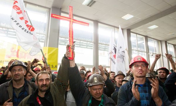 Protest górników z kopalni w Sosnowcu. Jest porozumienie