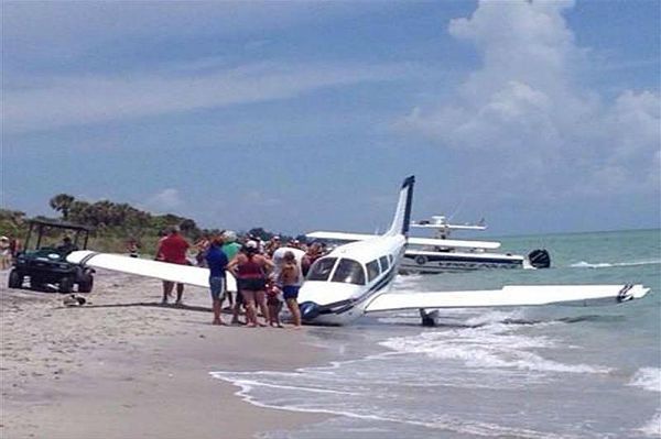 Awionetka spadła na plażę Caspersen Beach. Nie żyje jedna osoba