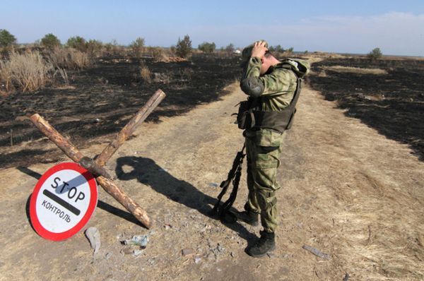 Ukraina: kolumna rosyjskich pojazdów wdarła się do obwodu donieckiego