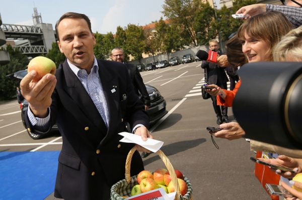 Sikorski: zagrożenie dla pokoju obecnie największe od upadku komunizmu