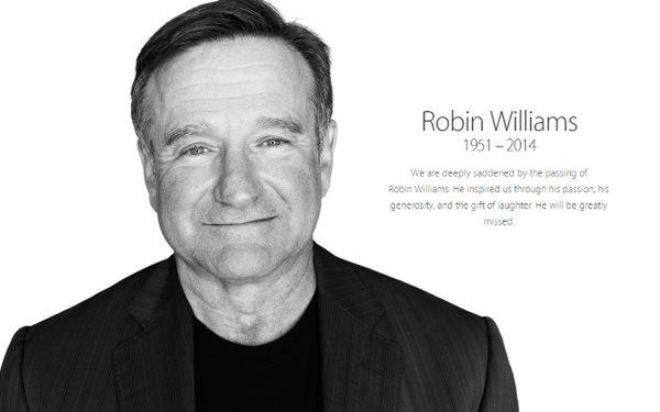 Robin Williams upamiętniony przez Apple i Blizzarda