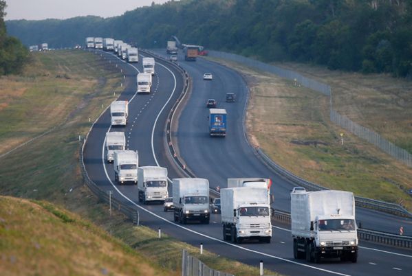 Kijów: rosyjski konwój zostanie zablokowany na granicy