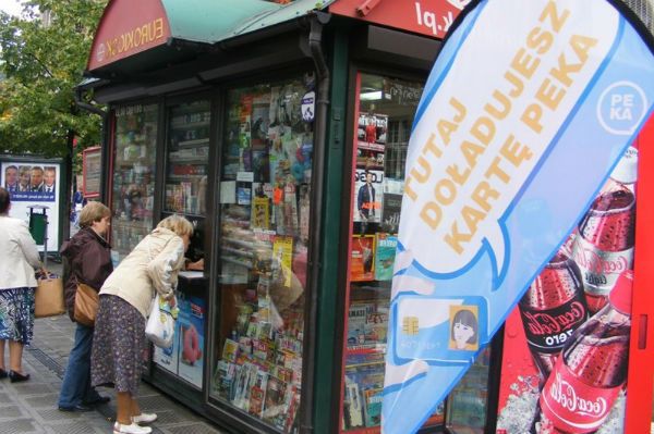 Karta PEKA na okaziciela. Będzie można ją kupić w kiosku