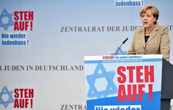 Angela Merkel wzywa Niemców do walki z antysemityzmem